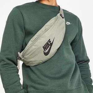 Nike Men's Belt Bag in Olive Green